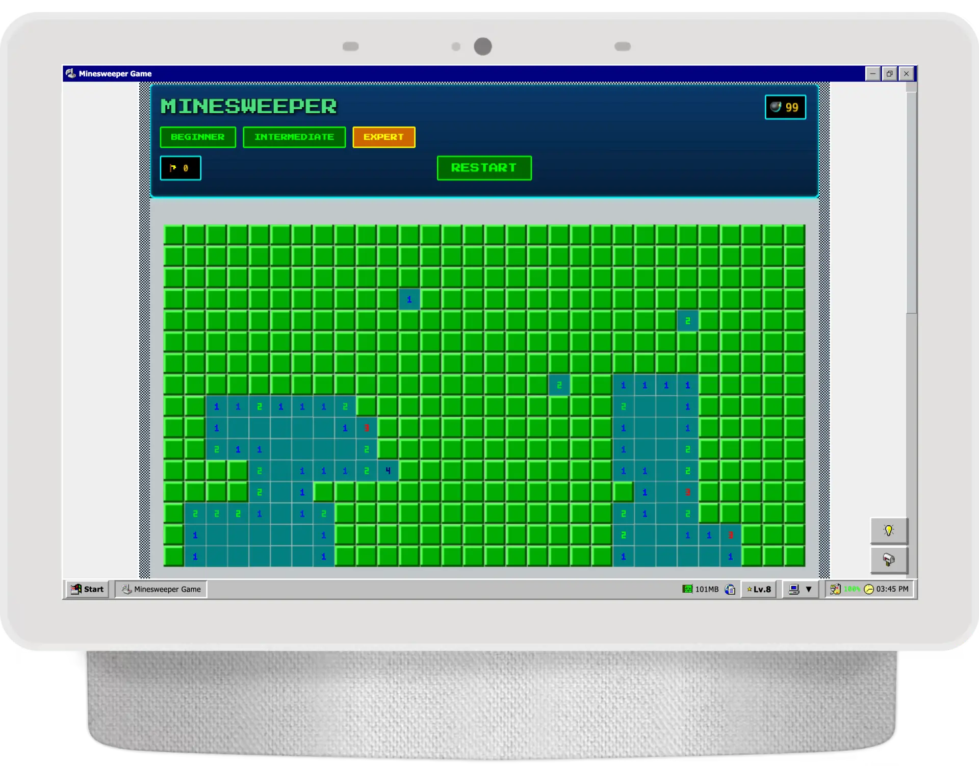 Minesweeper gameplay screenshot 3